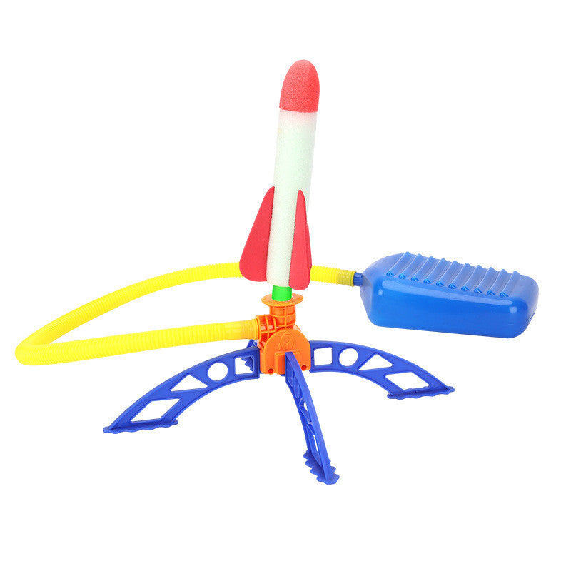 Children's Foot Outdoor Light-emitting Catapult Rushing Small Rocket Toys